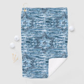 Serviette De Golf Étoile cachée en rayures sculptées déchiquetées, b (En situation)