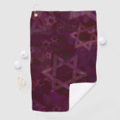 Serviette De Golf Étoile de David (En situation)