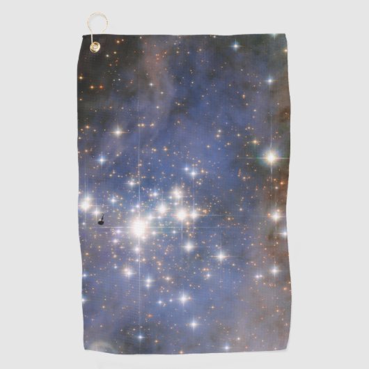 Serviette De Golf Étoiles de diamant en Carina Nebula Hubble Space (Devant)