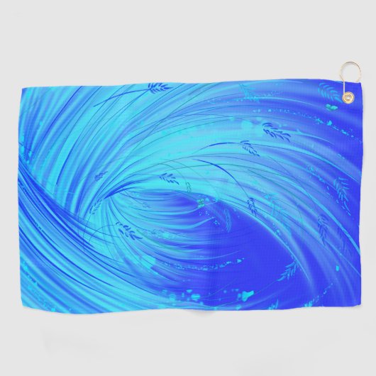 Serviette De Golf Etrange océan (Horizontal)