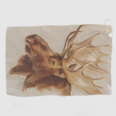 Serviette De Golf Étude sur les animaux d'Amérique occidentale | Por (Horizontal)