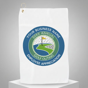 Serviette De Golf Événement de golf d'appréciation des employés du l