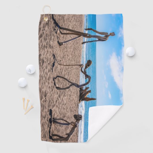 Serviette De Golf Évolution (En situation)