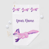 Serviette De Golf Exécuter (En situation)