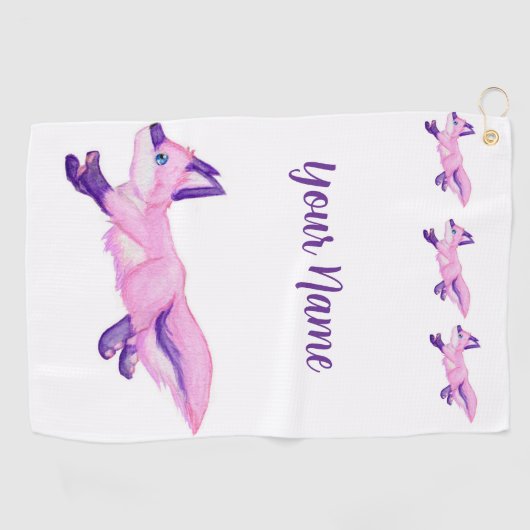 Serviette De Golf Exécuter (Horizontal)