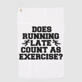 Serviette De Golf Exécution tardive (Devant)