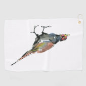 Serviette De Golf Faisan (Horizontal)
