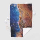Serviette De Golf Falaises cosmiques Carina Nebula Space Webb Telesc (En situation)