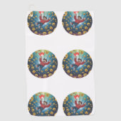 Serviette De Golf Fall in bubble  (Devant)