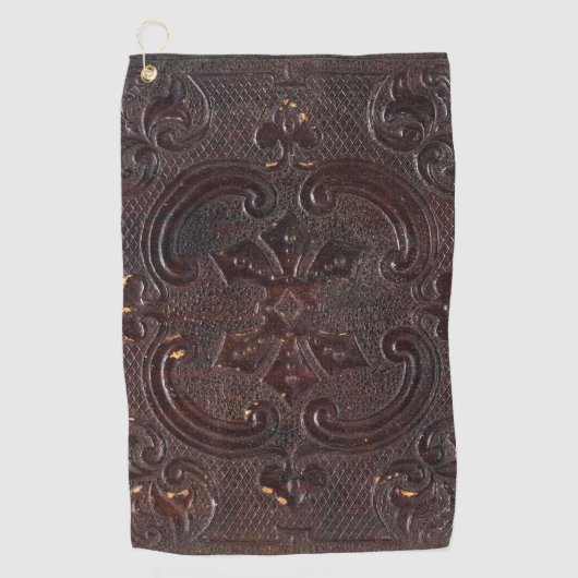 Serviette De Golf Falln Ancient Leather Book (Devant)