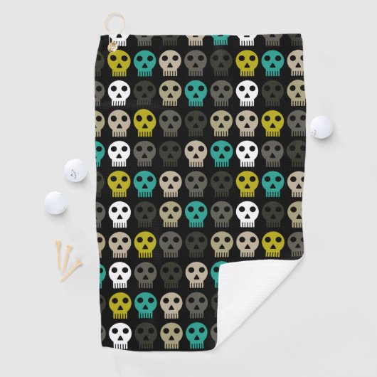 Serviette De Golf Fantôme d'horreur (En situation)