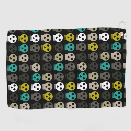 Serviette De Golf Fantôme d'horreur (Horizontal)