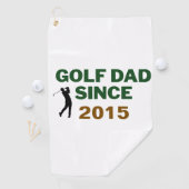Serviette De Golf Father’s Day Golf Dad Since Year Design (En situation)