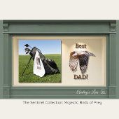 Serviette De Golf Father's Day "Best Dad" Hawk