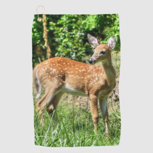 Serviette De Golf Faune (Devant)