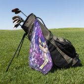 Serviette De Golf Fée adorable (Vert)