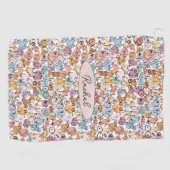 Serviette De Golf féministe amusante (Horizontal)