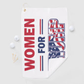 Serviette De Golf Femmes Pour Trump (En situation)