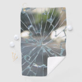 Serviette De Golf fenêtre cassée (En situation)