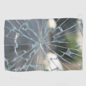 Serviette De Golf fenêtre cassée (Horizontal)
