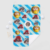 Serviette De Golf Fête de Noël 🎄 photo personnalisée (En situation)