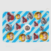 Serviette De Golf Fête de Noël 🎄 photo personnalisée (Horizontal)