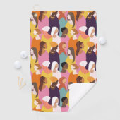 Serviette de golf Fête des Mères (En situation)