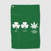 Serviette De Golf Fête drôle de la Saint-Patrick pour les gars (Devant)