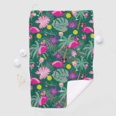 Serviette De Golf 🤩 Fête tropicale au pickleball, (En situation)