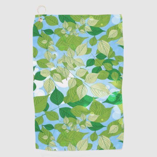 Serviette De Golf Feuille (Devant)