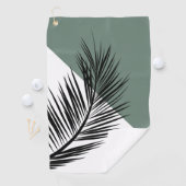 Serviette De Golf Feuille de palme (En situation)