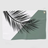 Serviette De Golf Feuille de palme (Horizontal)