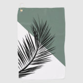 Serviette De Golf Feuille de palme (Devant)