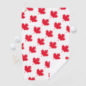 Serviette De Golf Feuille d'érable canadienne (En situation)