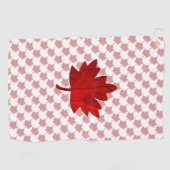 Serviette De Golf Feuille d'érable du Canada par Shirley Taylor (Horizontal)