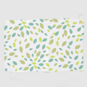 Serviette De Golf Feuille (vert) (Horizontal)