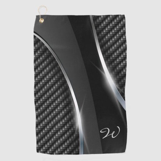 Serviette De Golf Fibre 3 de carbone (Devant)