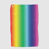 Serviette De Golf Fierté lgbtq lgbt arc en ciel couleurs motif gant  (Devant)