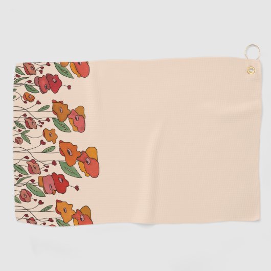 Serviette De Golf filigranes  (Horizontal)