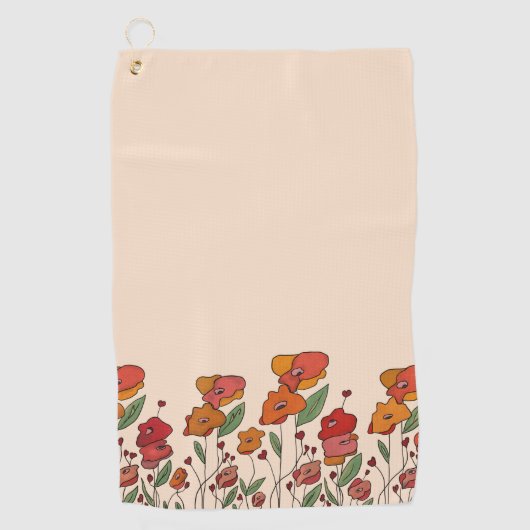 Serviette De Golf filigranes  (Devant)