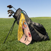 Serviette De Golf Fille #1 (Vert)