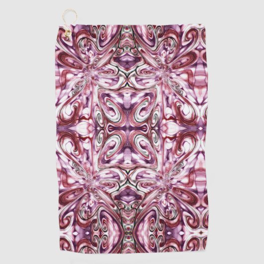 Serviette De Golf Fille en colère (Devant)