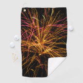 Serviette De Golf Firework 04 (En situation)
