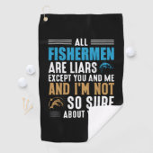 Serviette De Golf Fishing Art All Fishman (En situation)