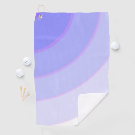 Serviette De Golf Fissures de lavande (En situation)