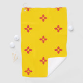 Serviette De Golf Flag du Nouveau-Mexique (En situation)