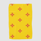 Serviette De Golf Flag du Nouveau-Mexique (Devant)