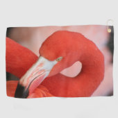 Serviette De Golf Flamant rose 001 (Horizontal)