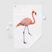 Serviette De Golf Flamant rose rose (En situation)