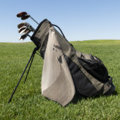 Serviette De Golf Flapper Girls Sunrise Khufu Pyramid, Égypte 1920 (Vert)